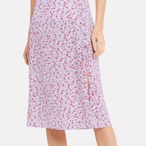 INTERMIX floral printed skirt NWT